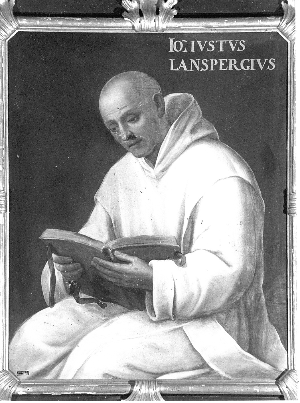 Iohan Gerecht Landsperger, certosino (dipinto, opera isolata) di Vermiglio Giuseppe (bottega) (prima metà sec. XVII)