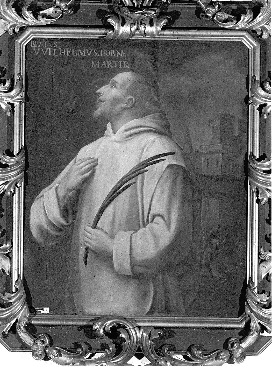 B. Guglielmo Horn, certosino (dipinto, opera isolata) di Vermiglio Giuseppe (bottega) (prima metà sec. XVII)