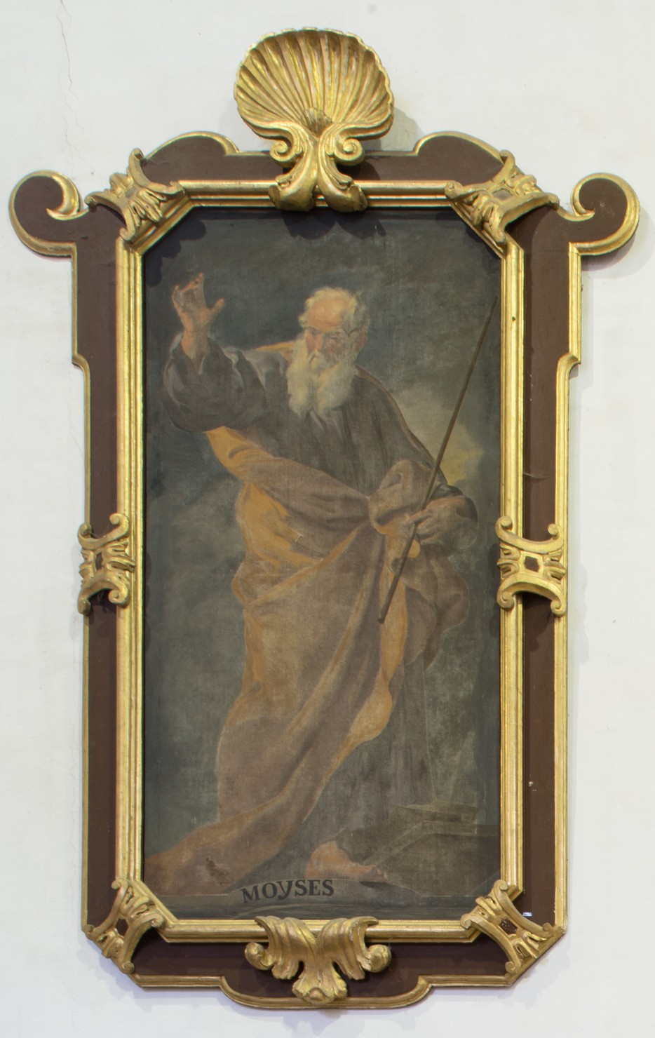 Mosè (dipinto, opera isolata) di Abbiati Filippo (attribuito) (fine sec. XVII)