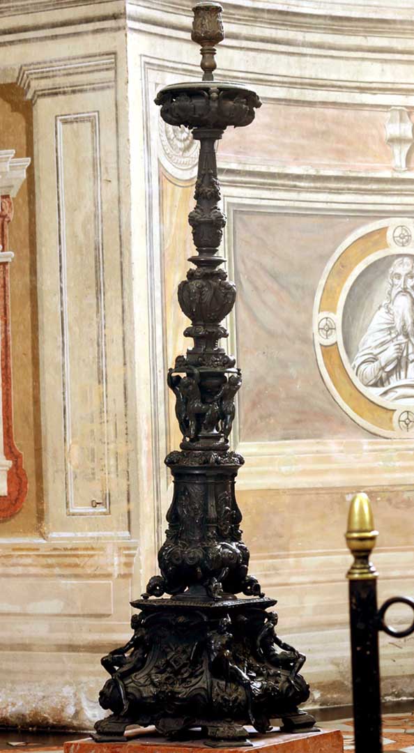 candeliere di Fontana Annibale (attribuito), Busca Annibale (attribuito) (secc. XVI/ XVII)