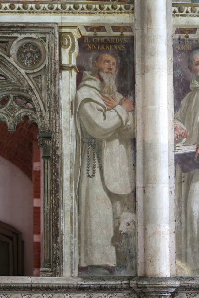 Beato Gerardo di Nevers (dipinto, elemento d'insieme) di Crespi Daniele (e aiuti) (sec. XVII)