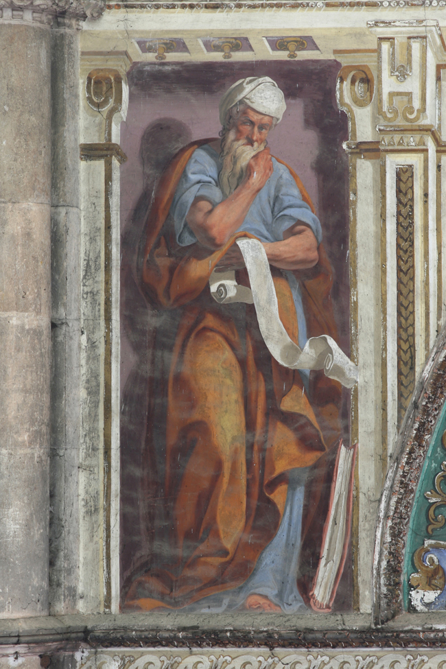 Isaia (dipinto, elemento d'insieme) di Crespi Daniele (e aiuti) (sec. XVII)