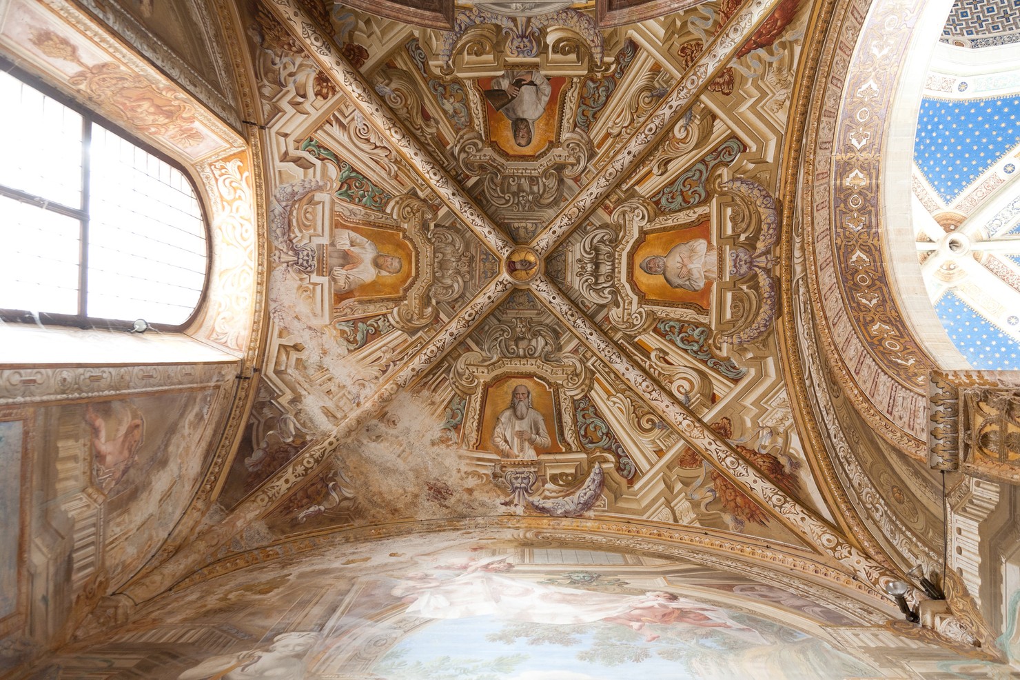 Conversi certosini (dipinto murale) di De Mottis Iacopino (e aiuti), Zenale Bernardino (sec. XV)