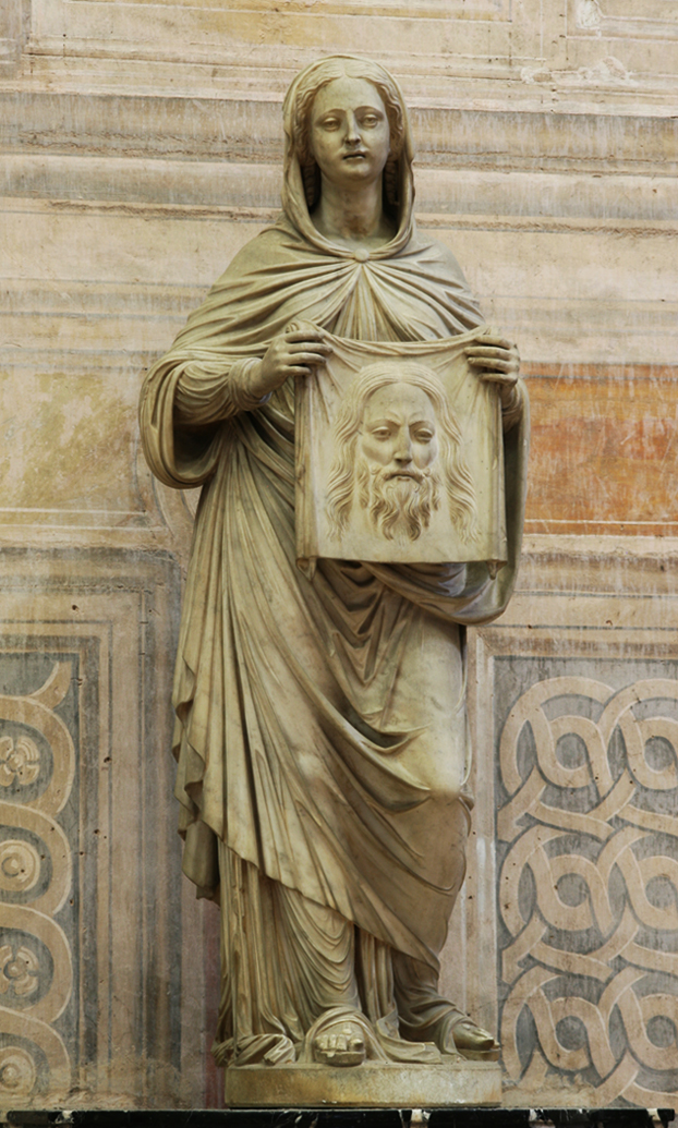 Santa Veronica (statua) di Orsolino Tommaso (attribuito), Giovan Battista da Sesto (attribuito) (metà sec. XVI)