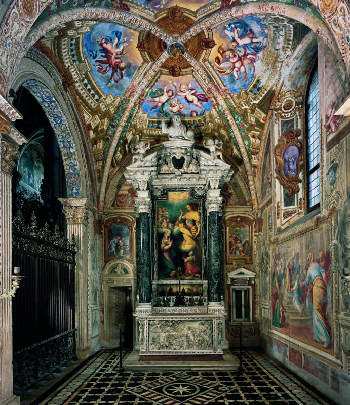 altare, complesso decorativo di Orsolino Tommaso (bottega) - bottega lombarda (sec. XVII)