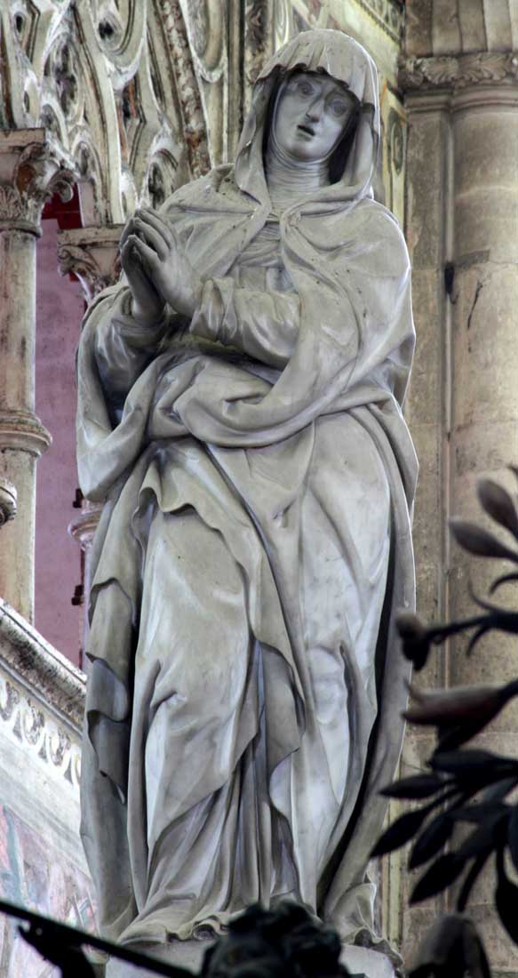 Madonna Addolorata (statua) di Orsolino Tommaso (secondo quarto sec. XVII)