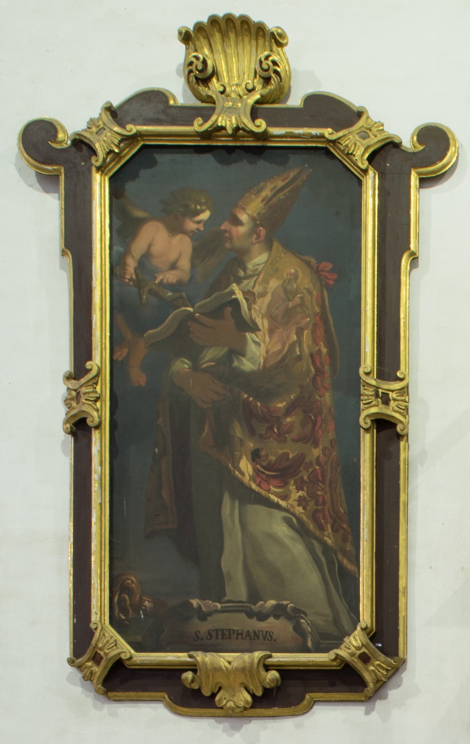 Santo Stefano (dipinto, opera isolata) di Panza Federico (fine sec. XVII)