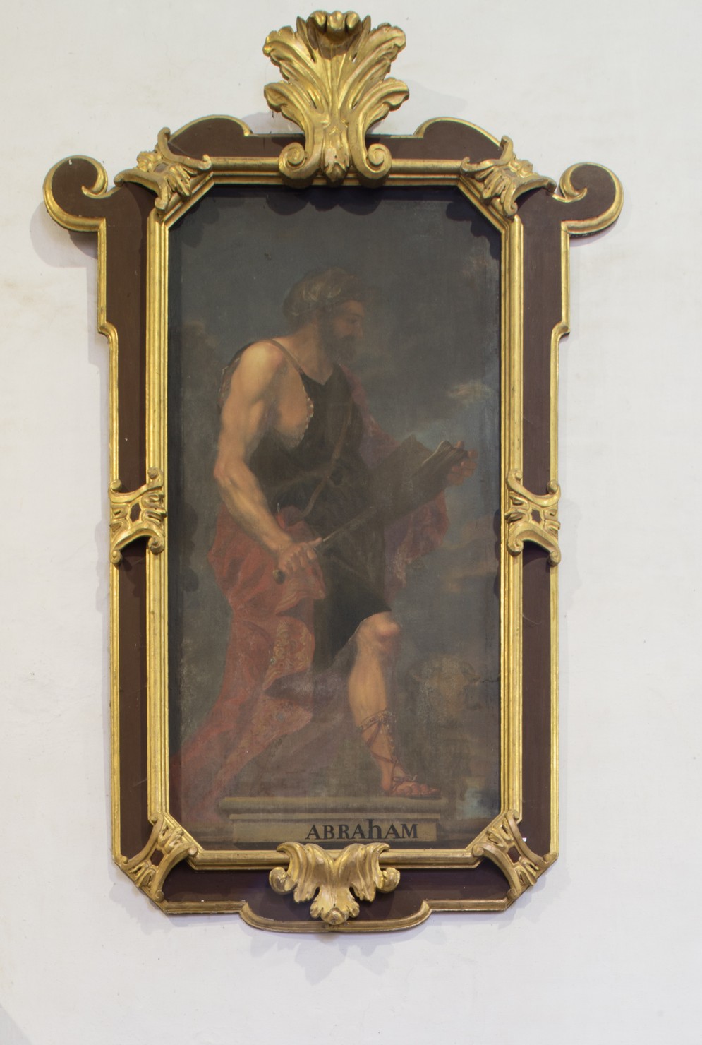 Abramo (dipinto, opera isolata) di Panza Federico (attribuito) (fine sec. XVII)