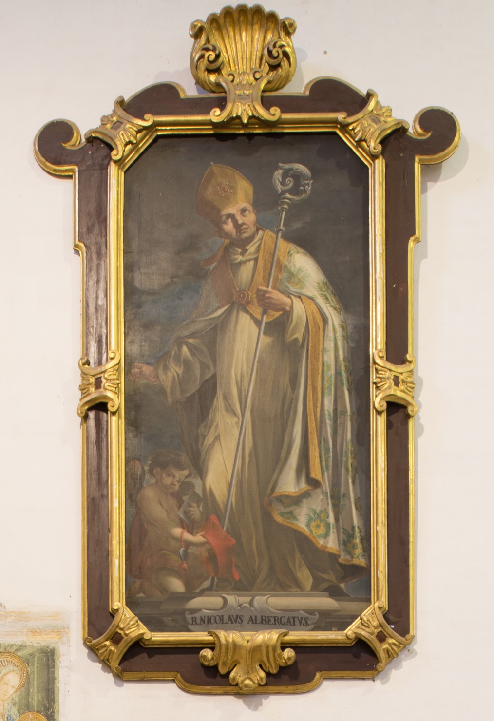 beato Nicolò Albergati (dipinto, opera isolata) di Procaccini Giuseppe (attribuito) (fine sec. XVII)