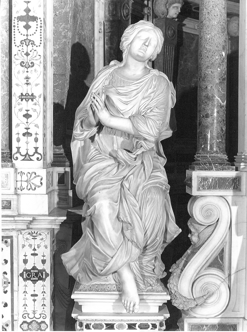 Speranza (statua, opera isolata) di Rusnati Giuseppe (attribuito) (sec. XVII)