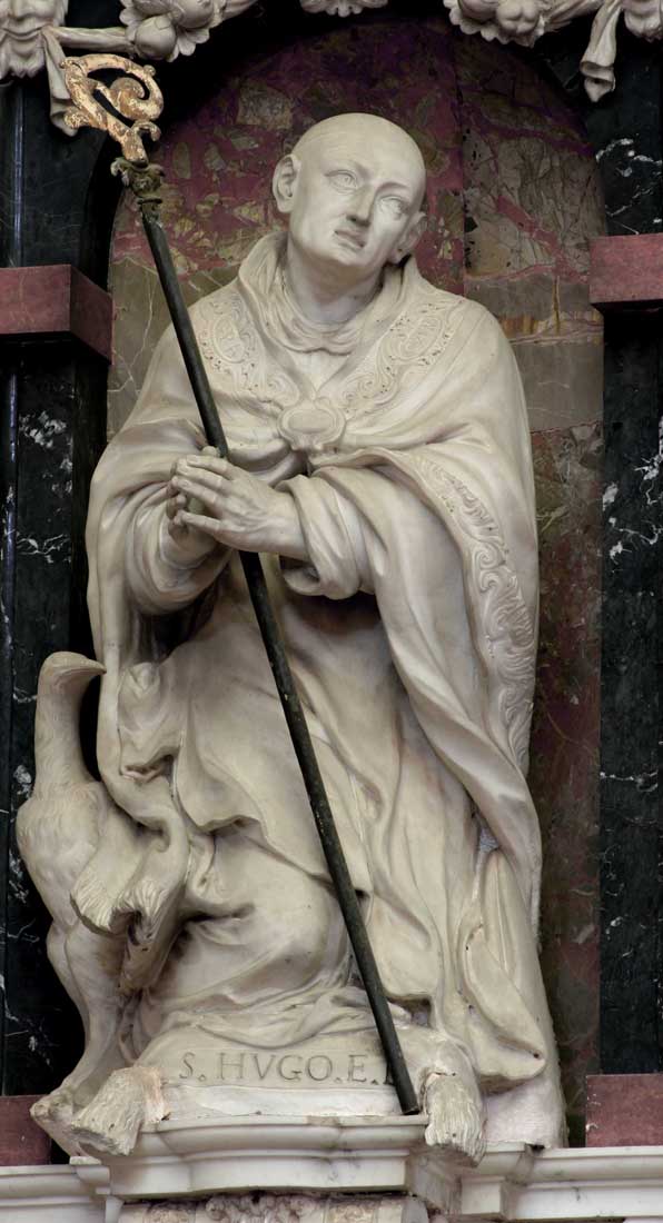 Sant'Ugo (statua) di Rusnati Giuseppe (sec. XVII)