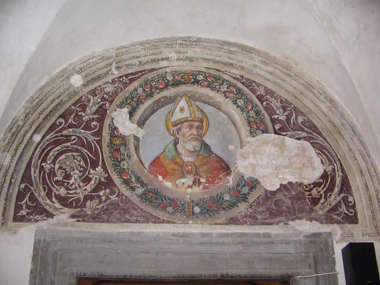 dipinto, elemento d'insieme di Mainardi Sebastiano (attribuito) (sec. XVI)