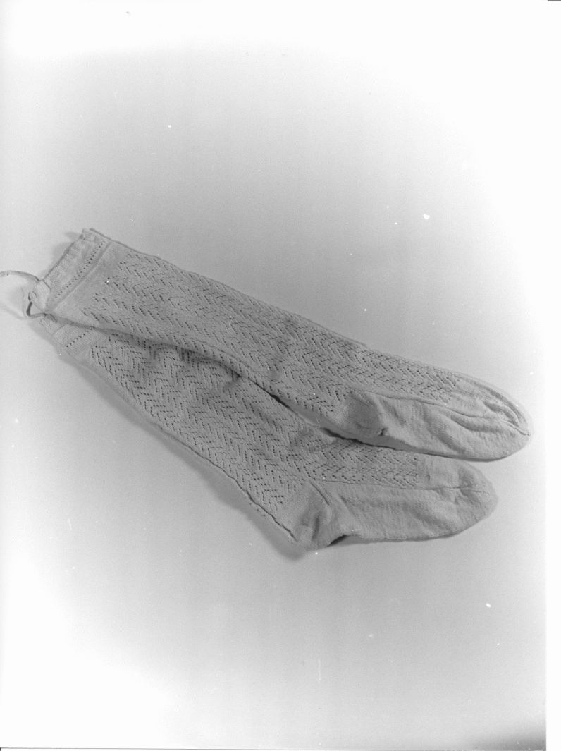 calzino - manifattura irpina (sec. XIX)