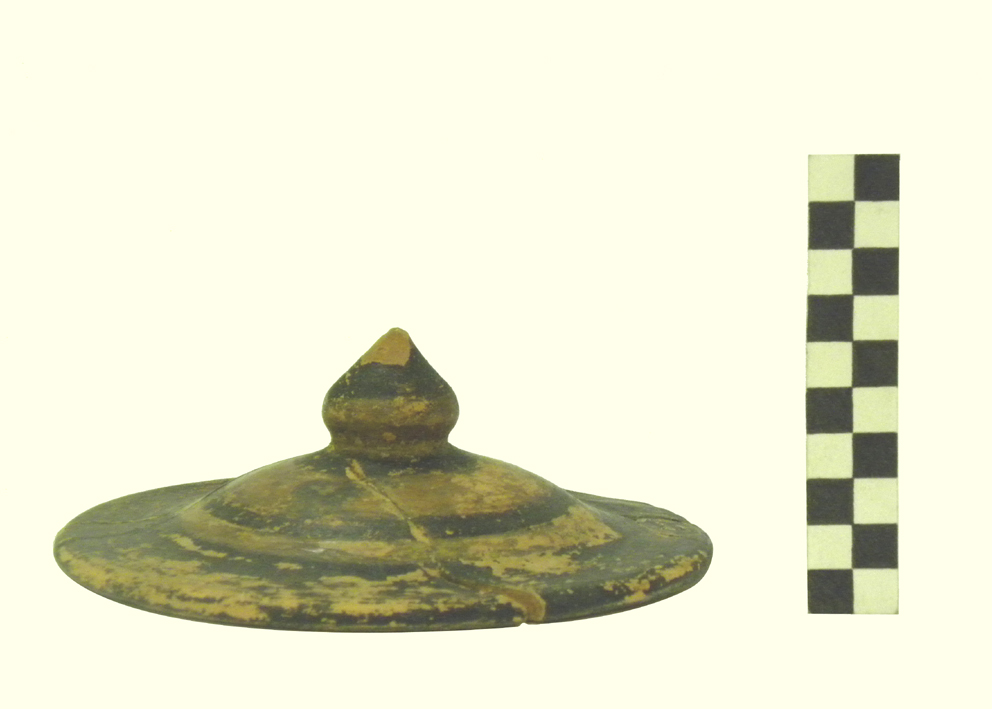 anfora, coperchio (fine/ inizio VI-V a. C)