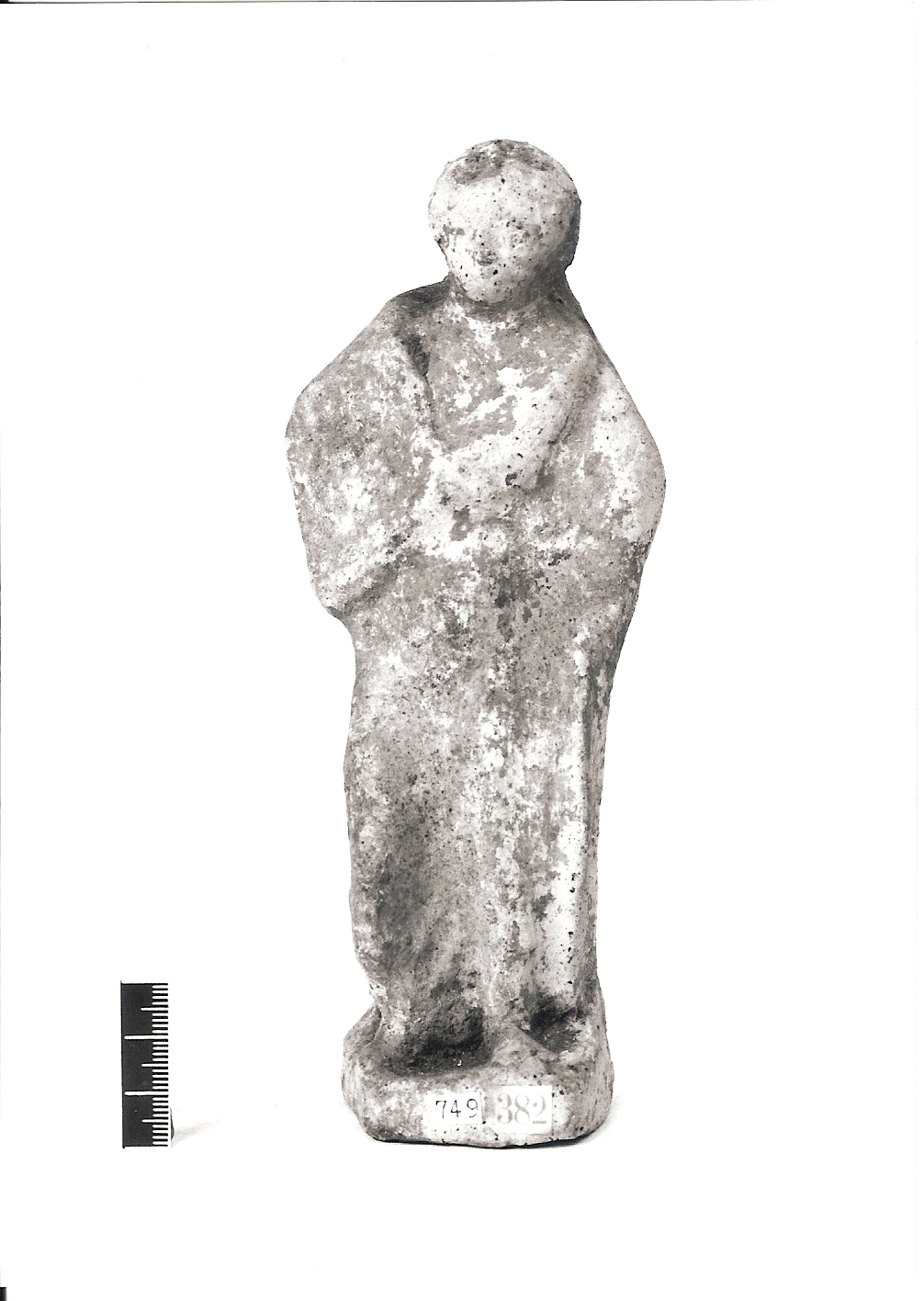 statuetta, votiva / maschile (III-II sec. a.C)
