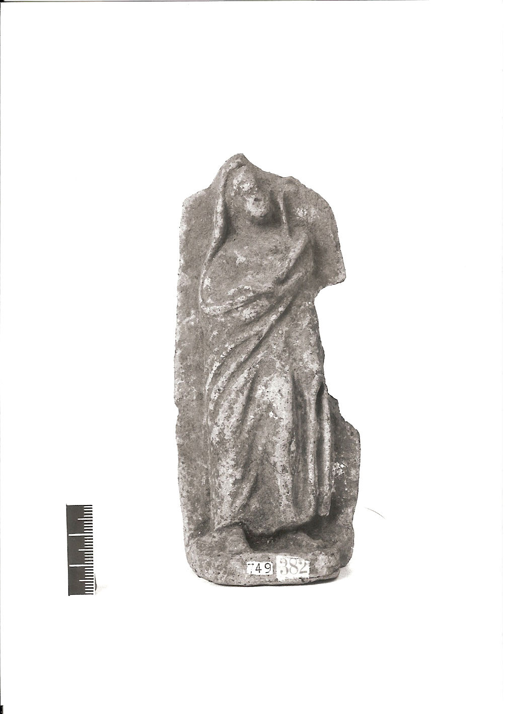 statuetta, votiva /maschile (III-II sec. a.C)