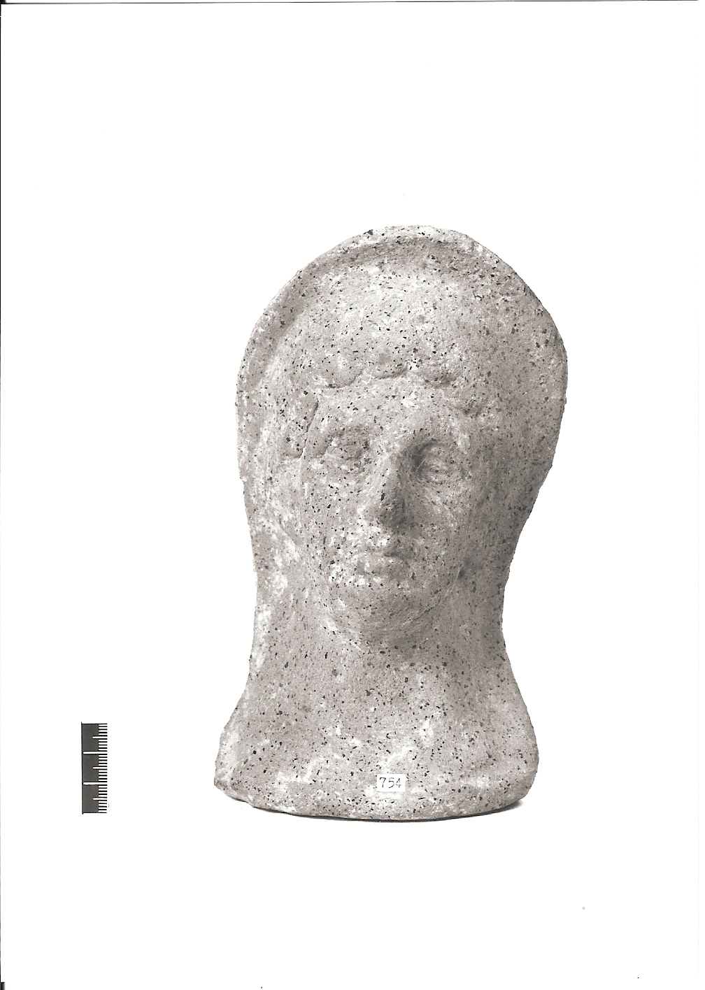 testa, votiva /maschile (inizio III a.C)