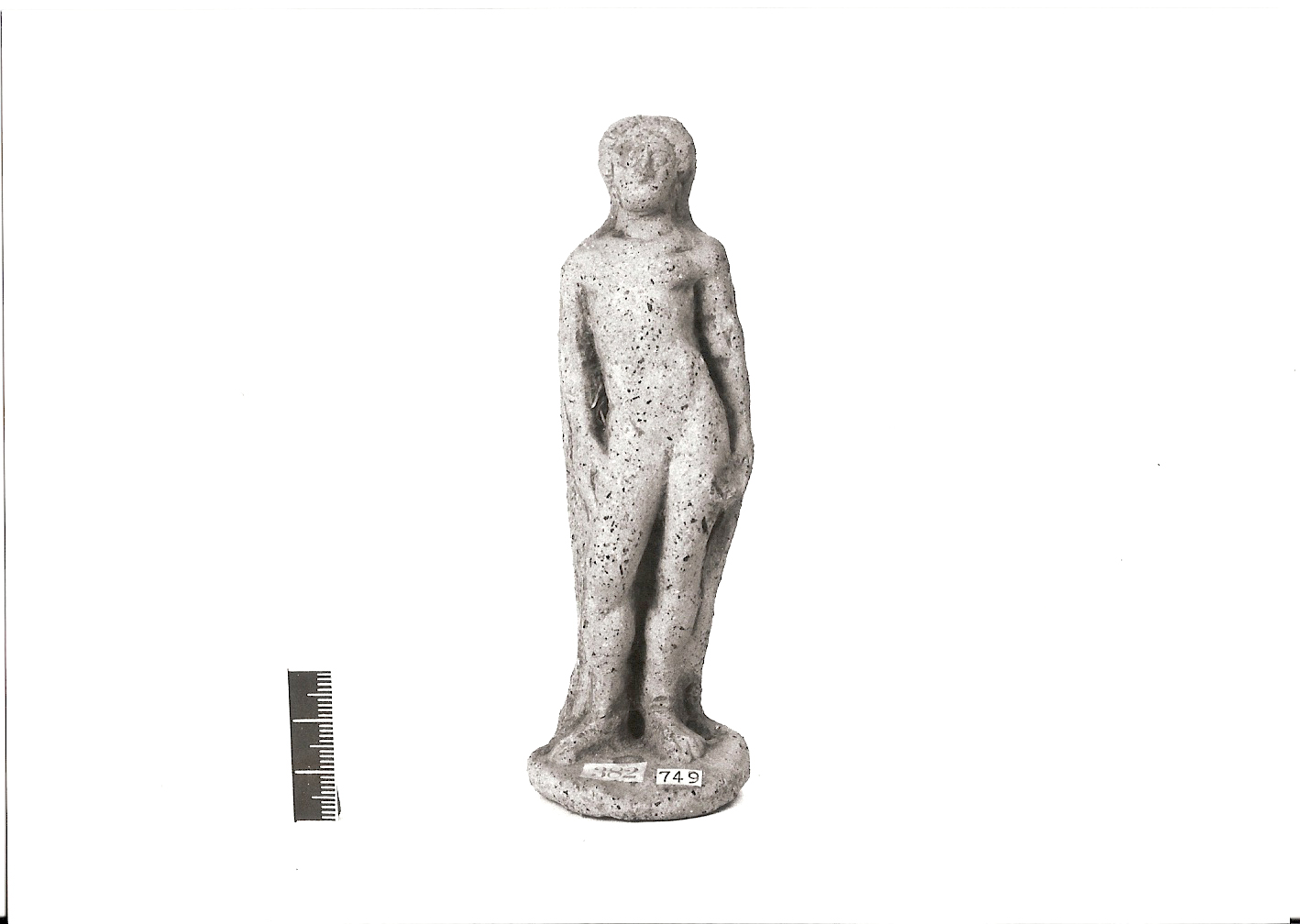 statuetta, votiva / femminile (III a.C)