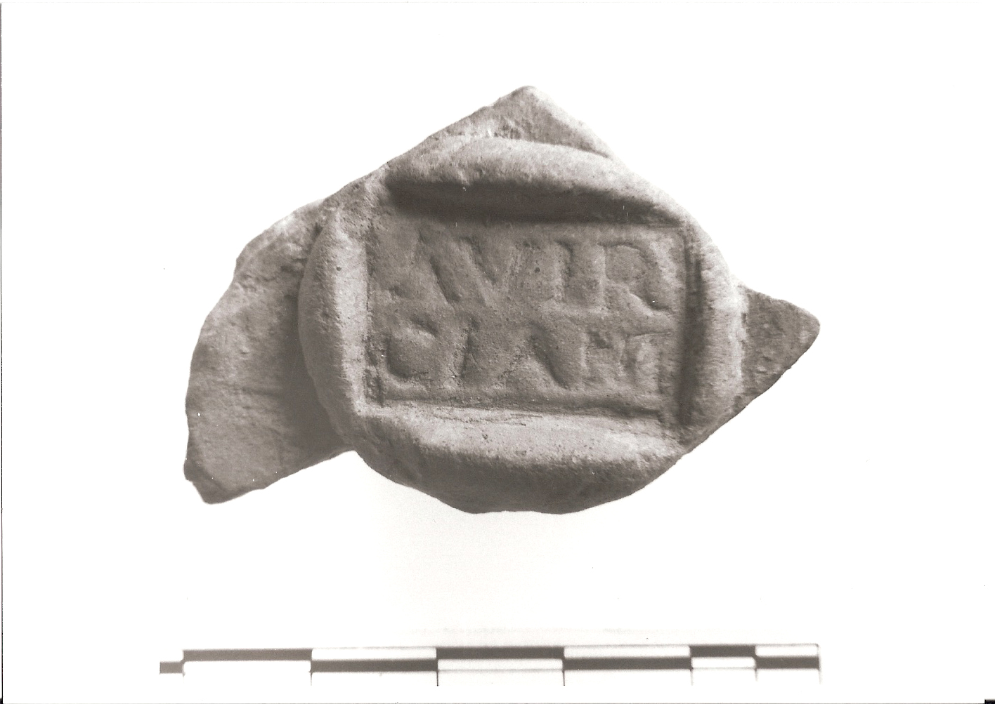 bollo, su terracotta (Eta' romana imperiale)