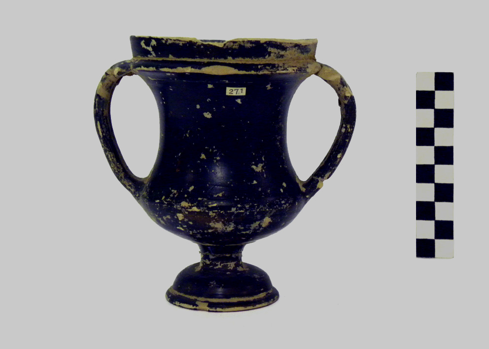 kantharos, miniaturistico (metà/ metà IV-II sec. a.C)