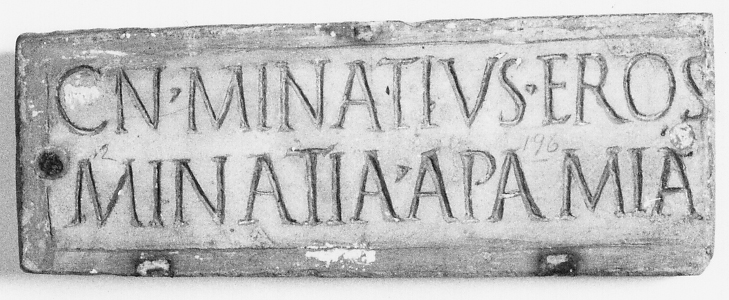 lastra, funeraria (II d.C)