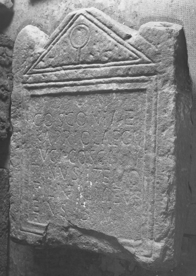 lastra, funeraria (I d.C)