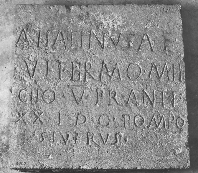 lastra, funeraria (II-III d.C)