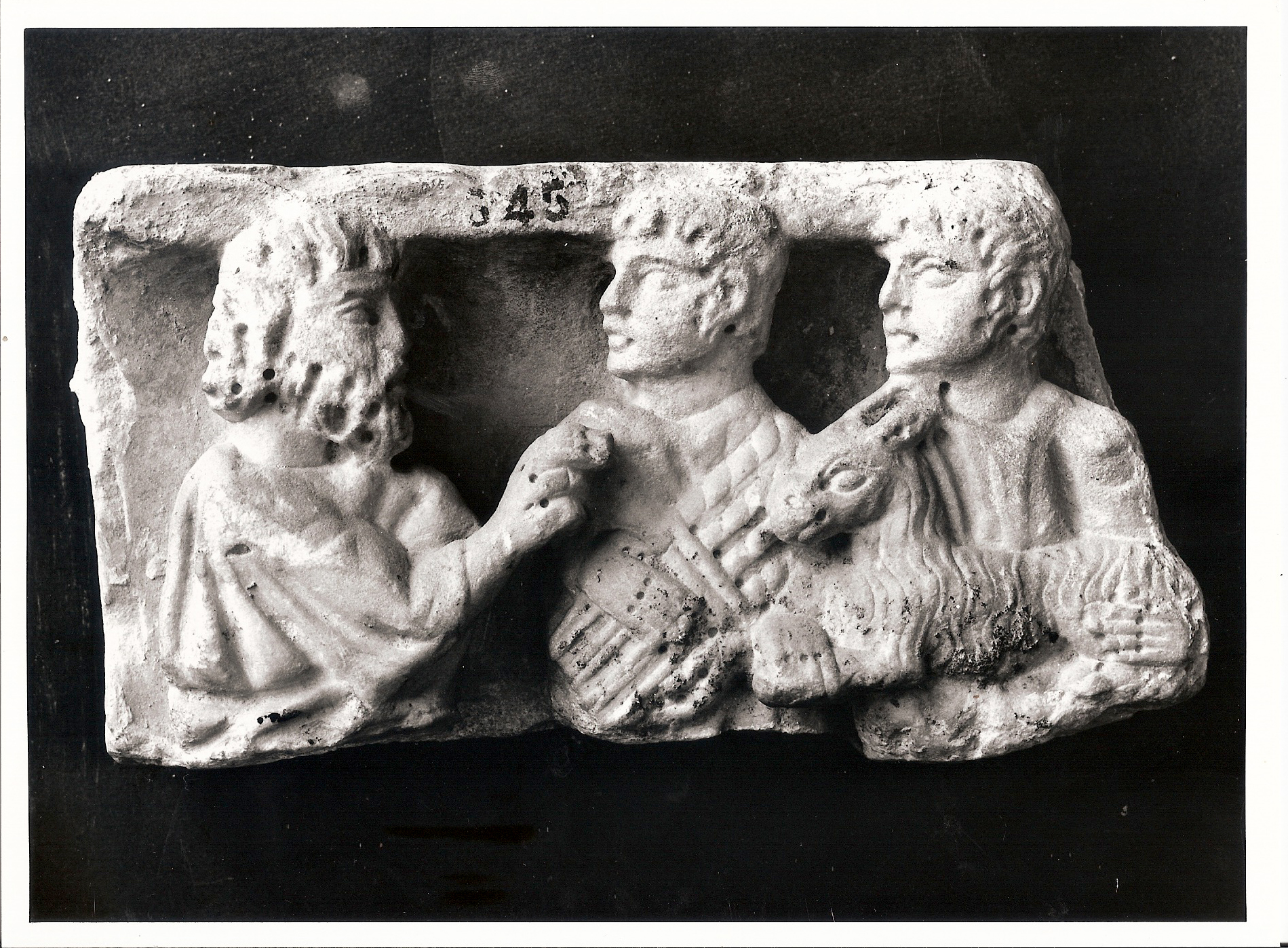 sarcofago, frammento (metà/ metà III-IV sec. d. C)