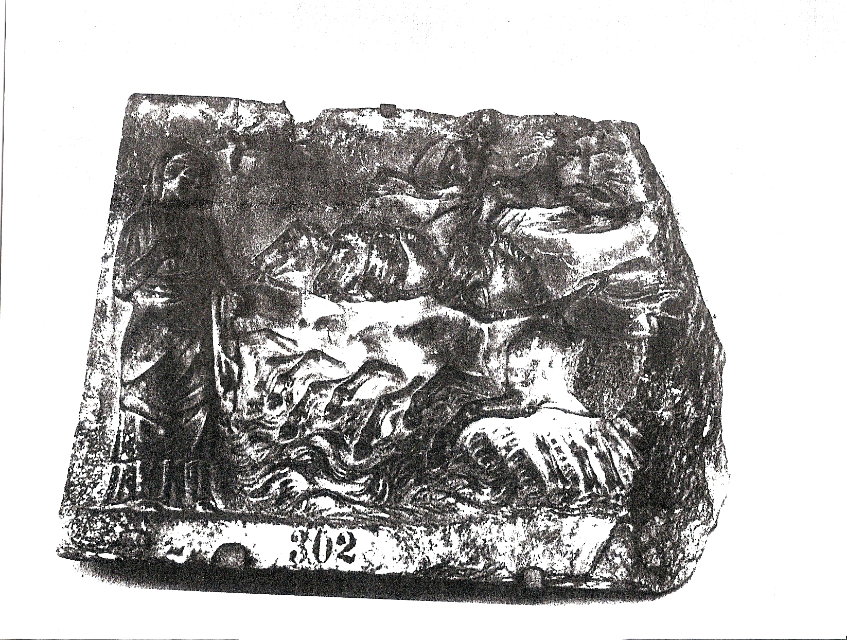 rilievo, frammento (seconda metà II)