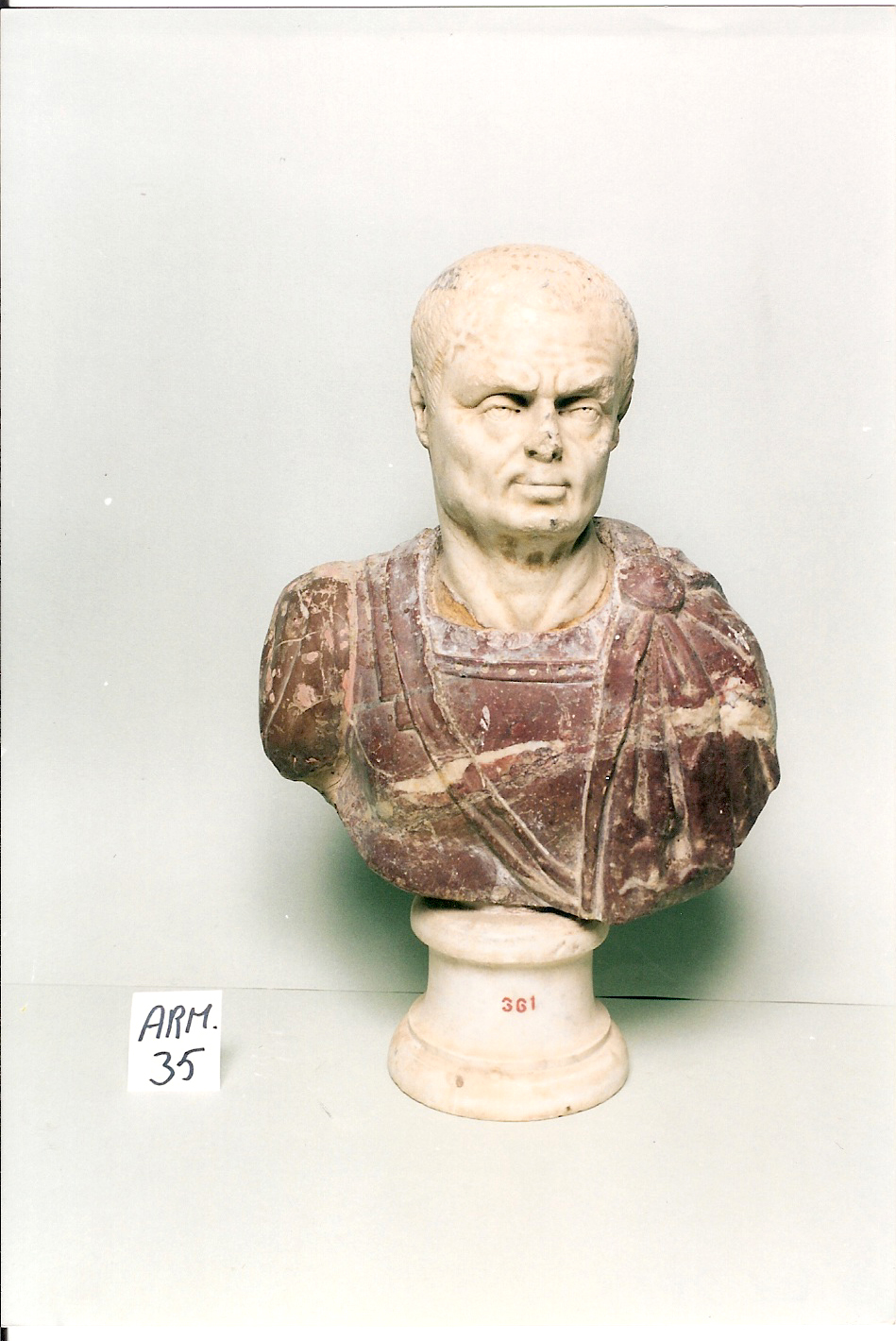 busto, maschile (Eta' dei Severi)