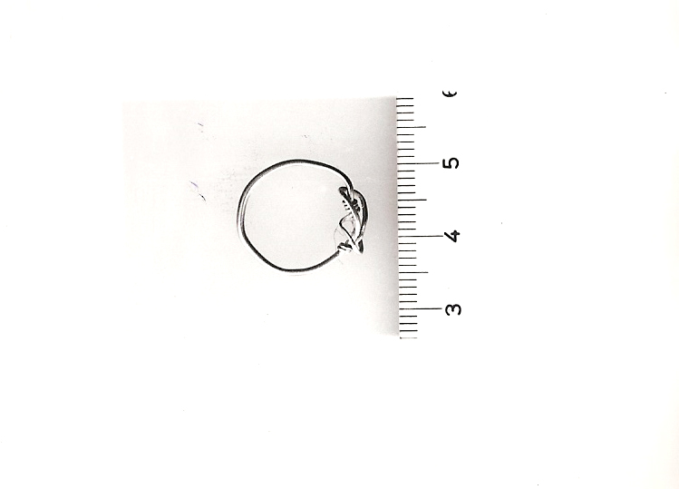 anello, con capi intrecciati (II-III sec. d. C)