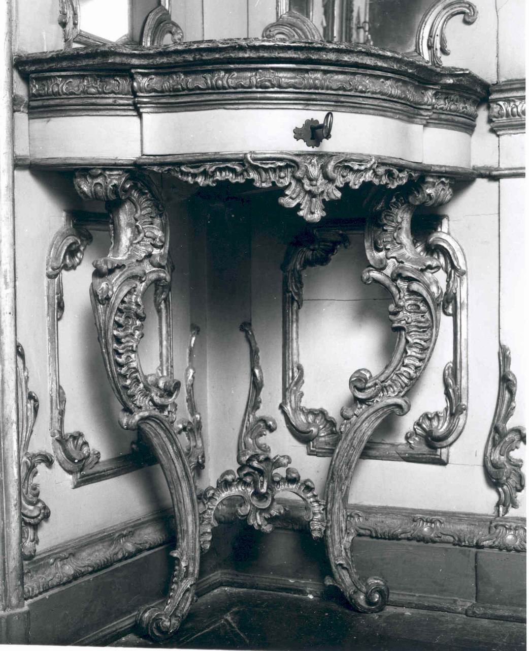 CONSOLE, serie - ambito piemontese (terzo quarto sec. XVIII)