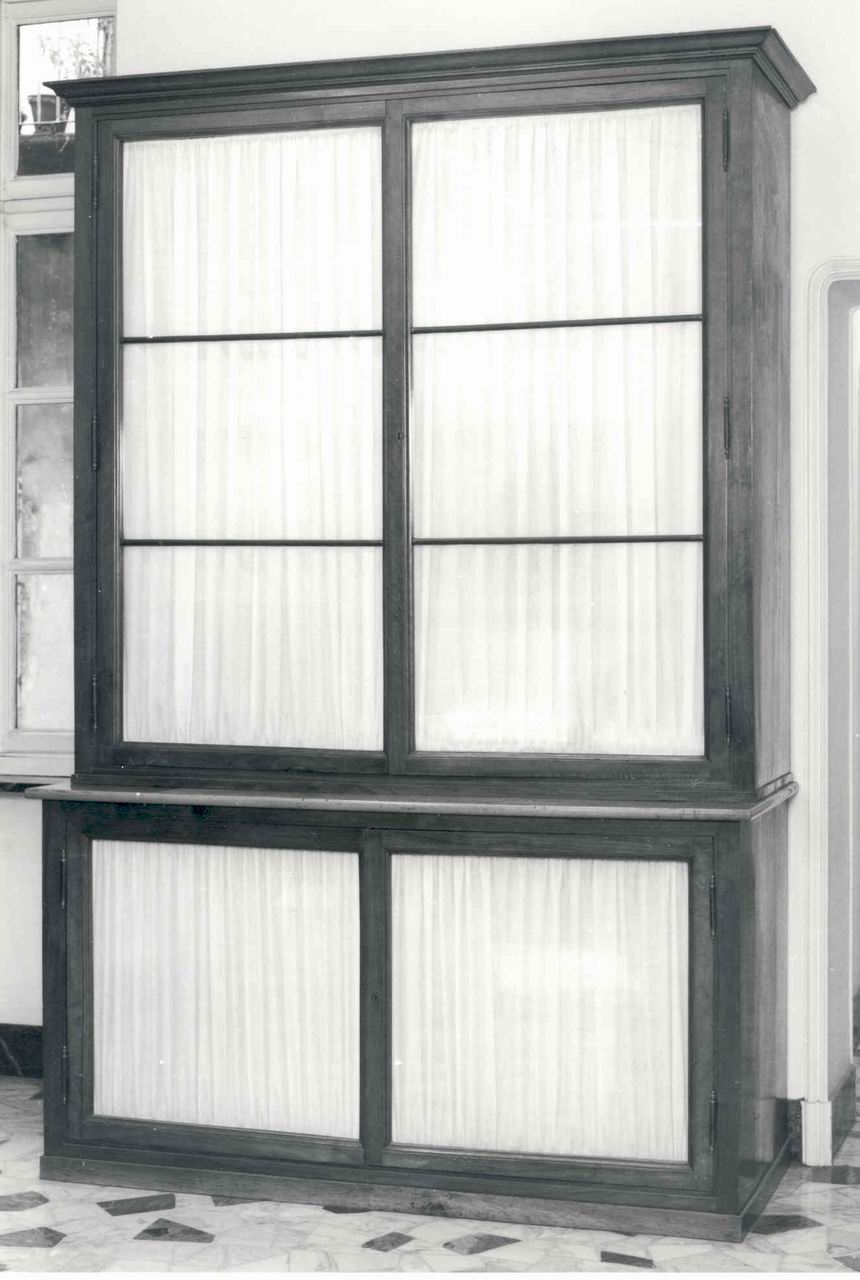 LIBRERIA, opera isolata - ambito piemontese (seconda metà sec. XIX)