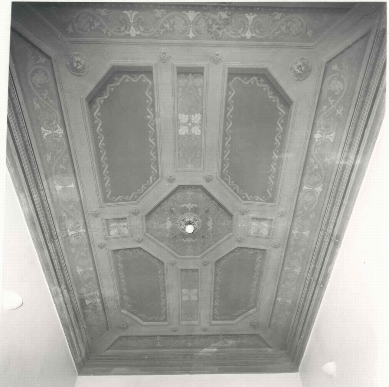 DECORAZIONI (DIPINTO MURALE, opera isolata) - ambito piemontese (ultimo quarto sec. XIX)