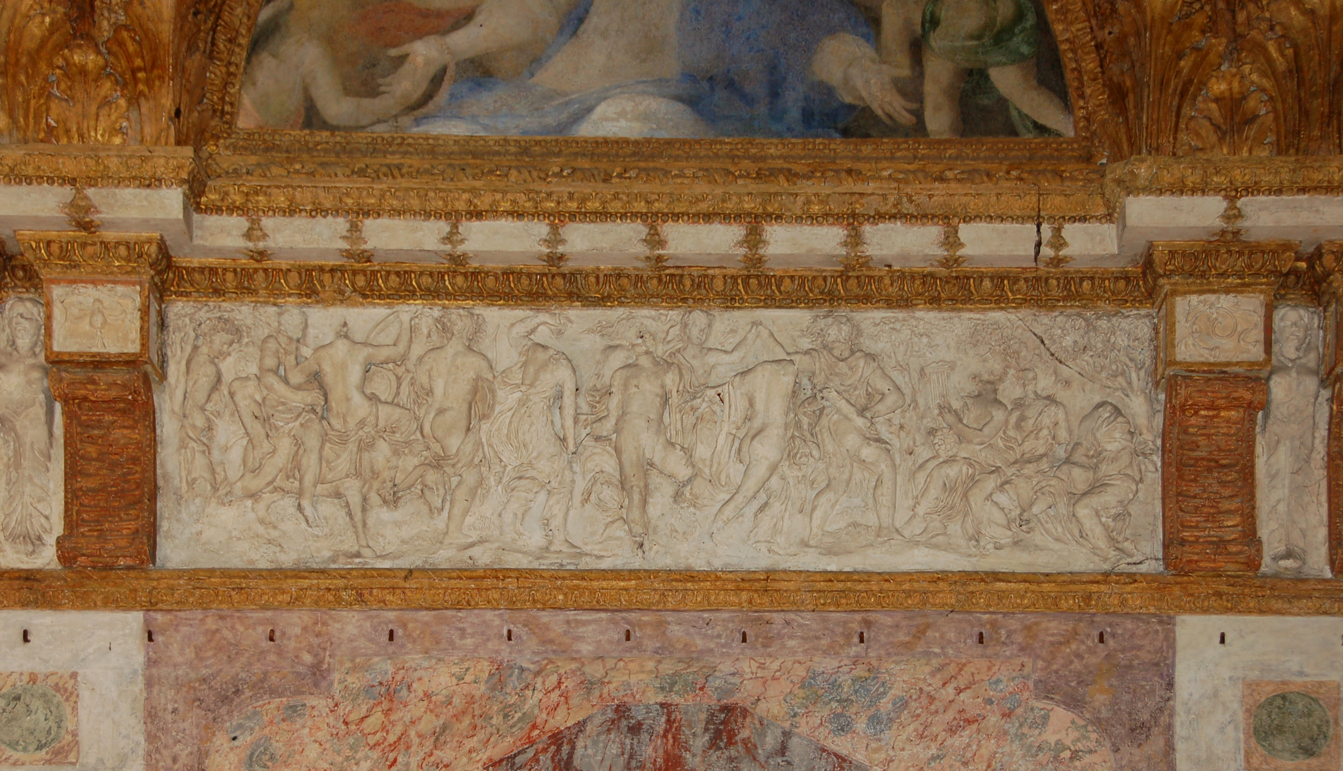 Danza campestre (rilievo) di Ligorio, Pirro (attribuito), Ligorio, Pirro (attribuito) - bottega mantovana (terzo quarto sec. XVI)