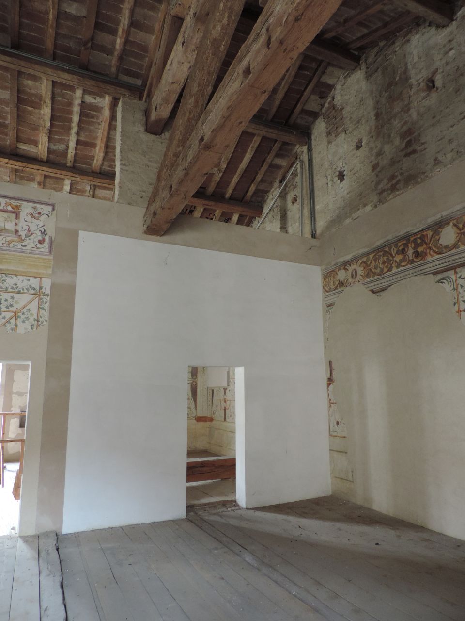decorazione pittorica, complesso decorativo - scuola mantovana (seconda metà sec. XVI)