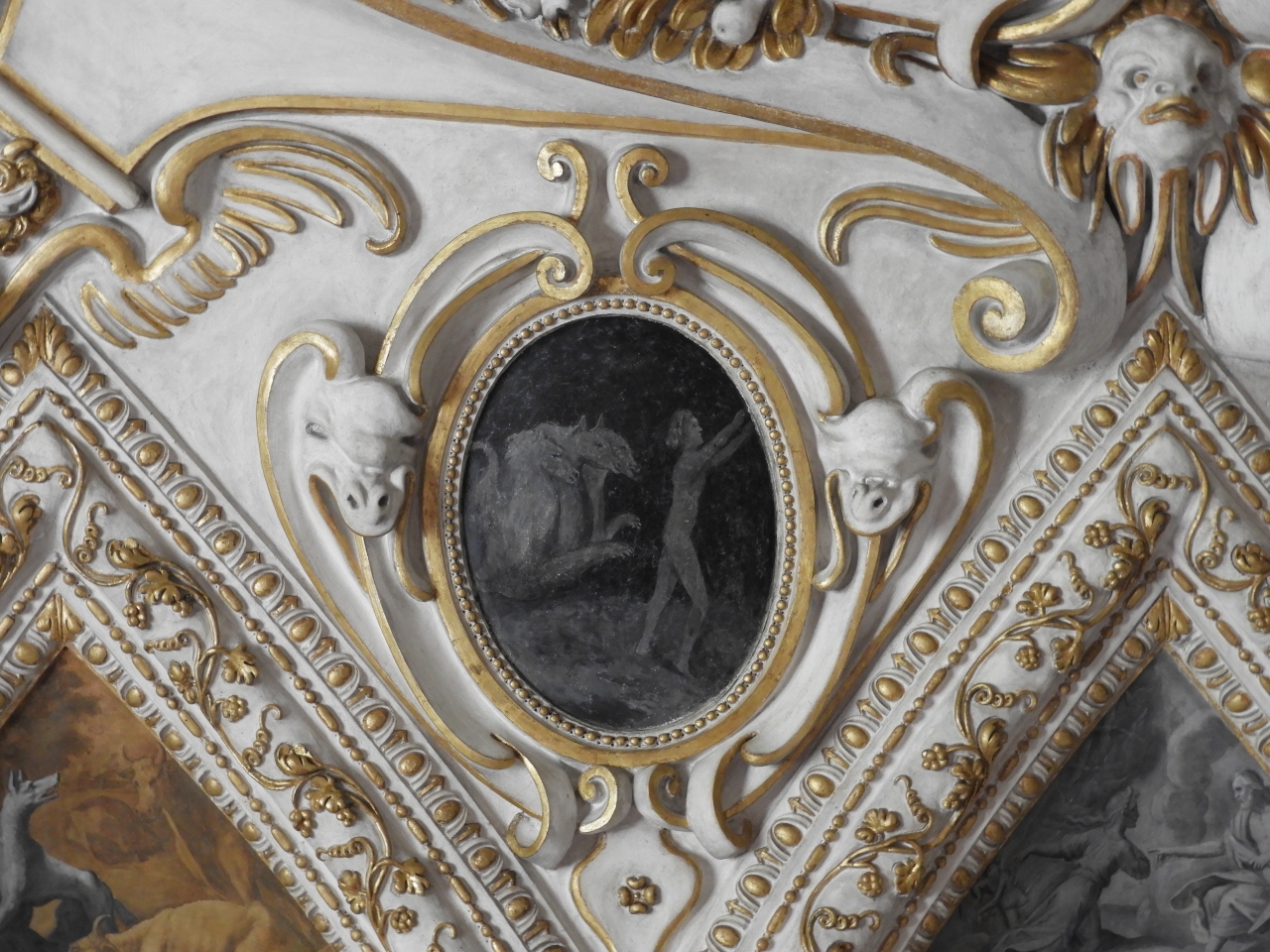 Esione (dipinto murale) di Viani, Antonio Maria (cerchia) (primo quarto sec. XVII)