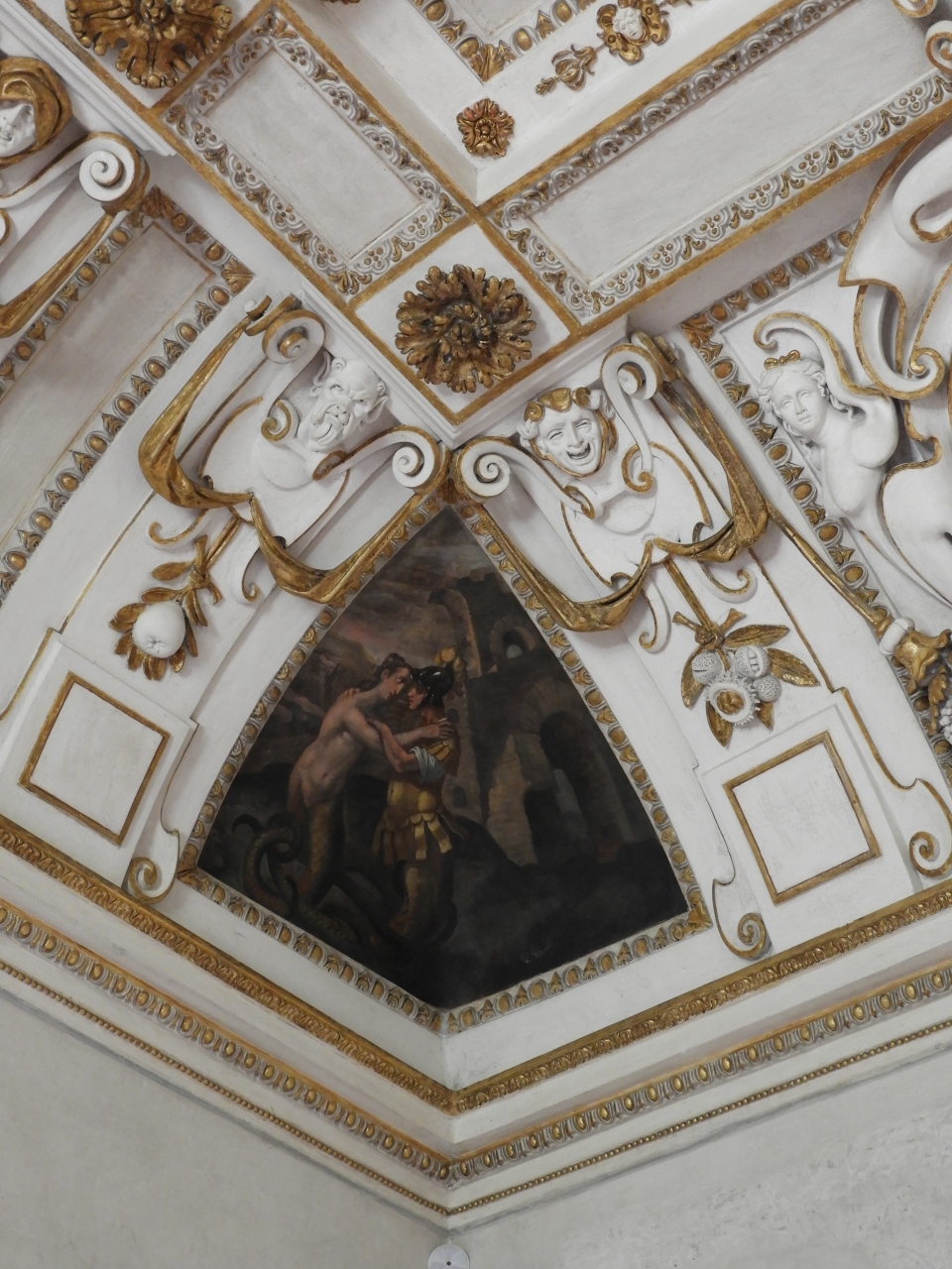 Cadmo e Armonia (dipinto murale) di Viani, Antonio Maria (cerchia) (primo quarto sec. XVII)