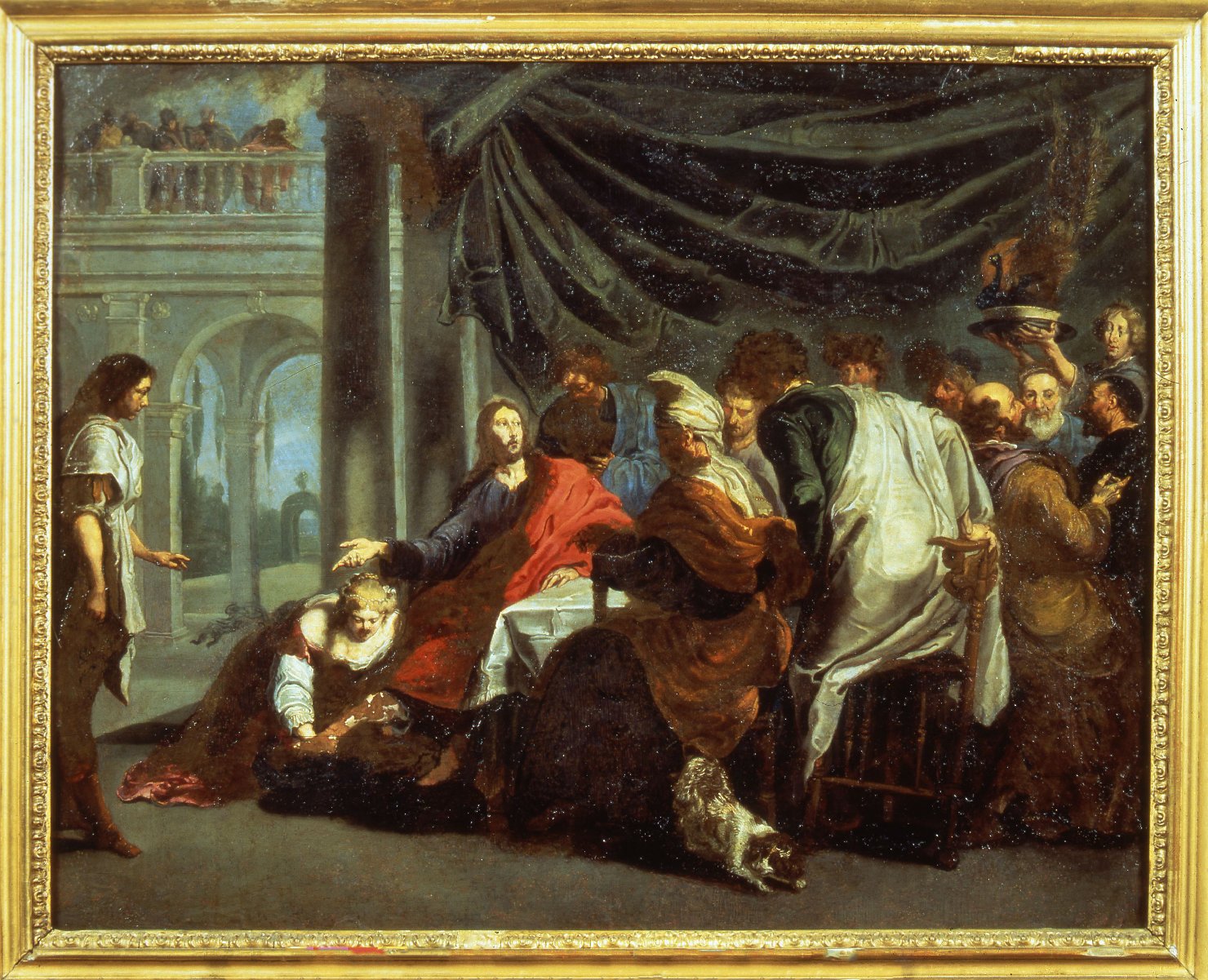 nozze di Cana (dipinto) di Malò Vincenzo (sec. XVII)