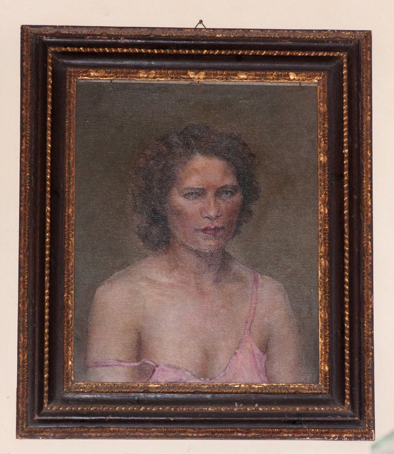 Ritratto femminile, ritratto di donna (dipinto, opera isolata) di Griselli Italo Orlando (sec. XX)
