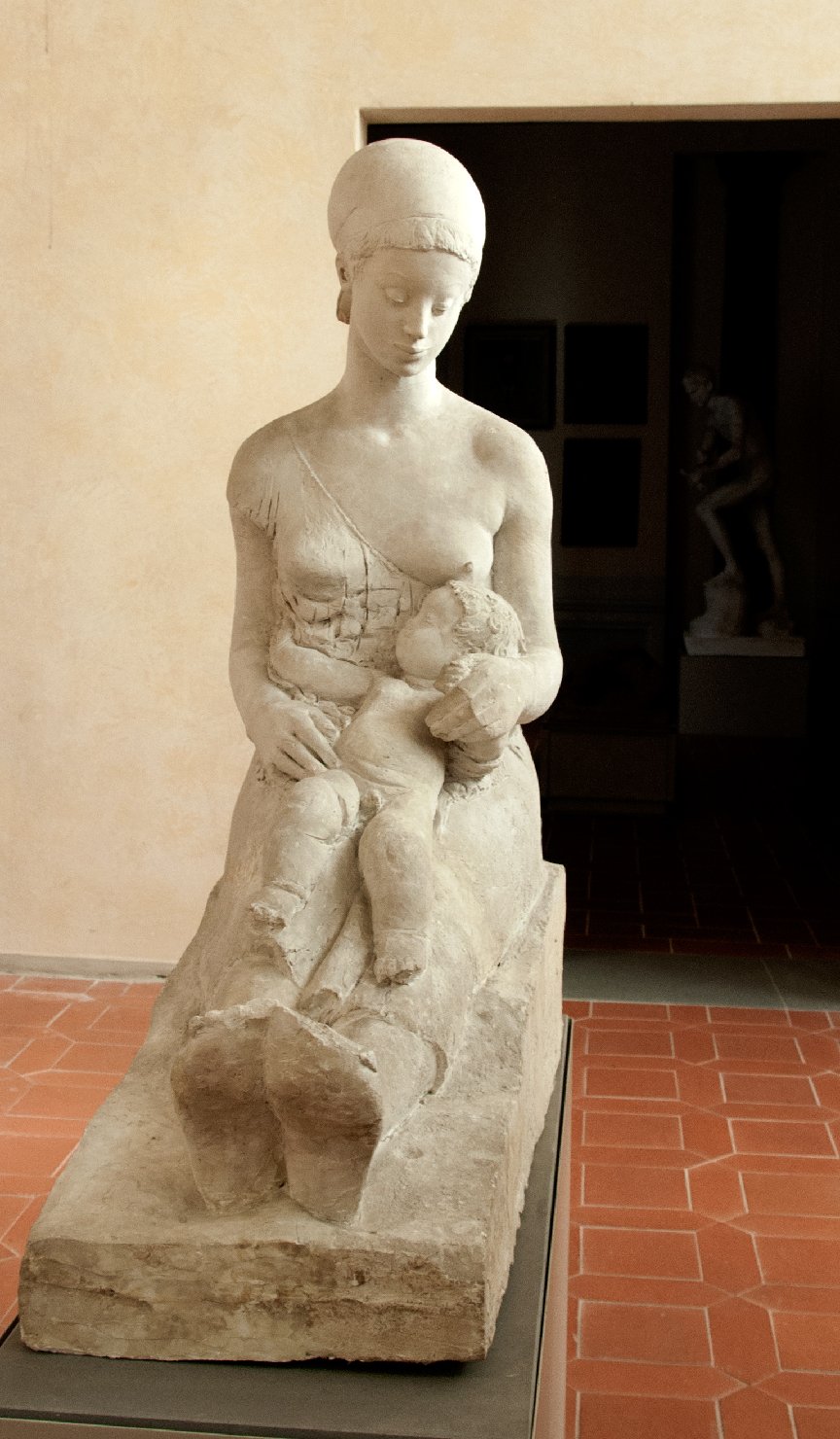 Maternità o mamma (scultura, opera isolata) di Griselli Italo Orlando (sec. XX)
