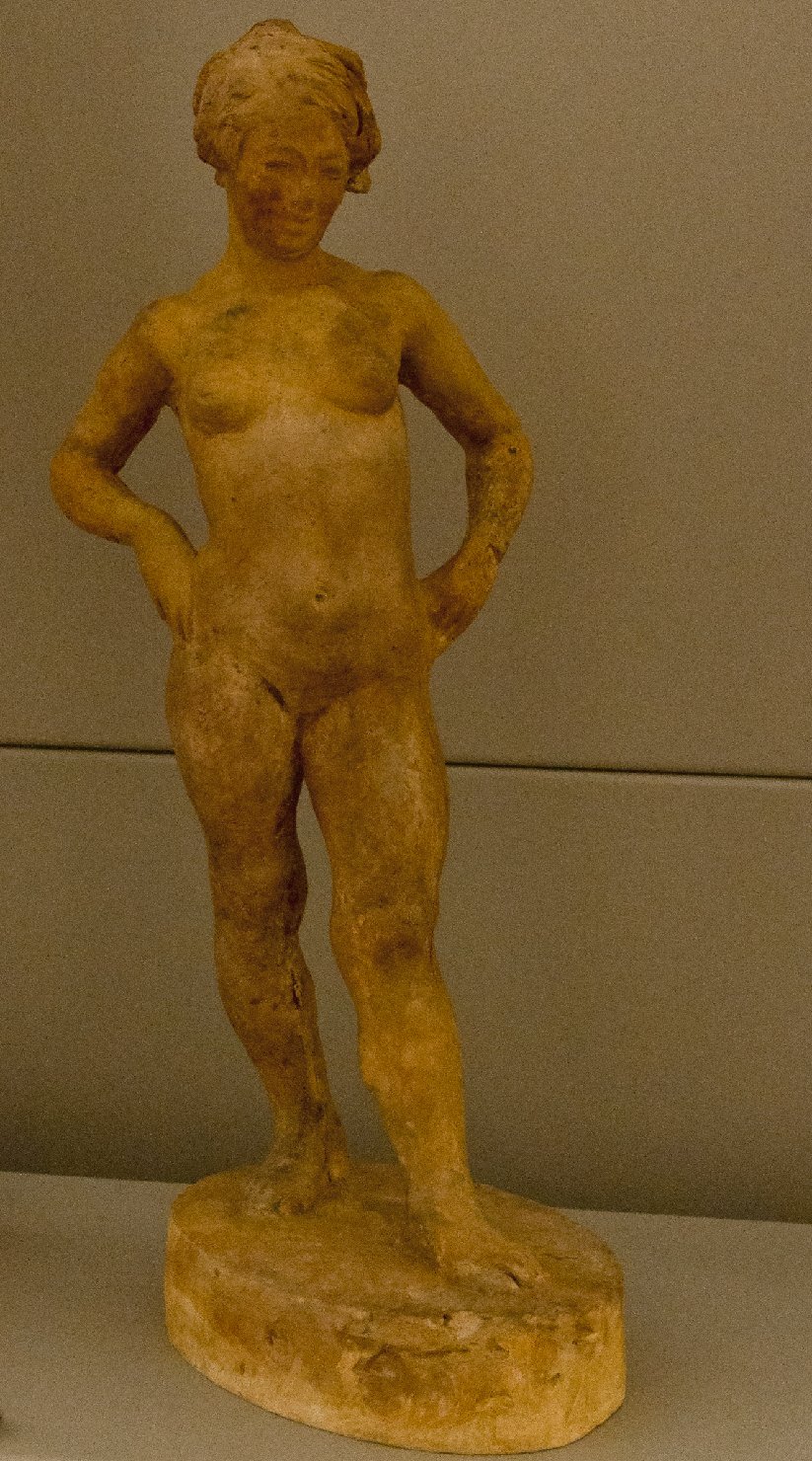 figura femminile nuda (scultura, opera isolata) di Griselli Italo Orlando (sec. XX)