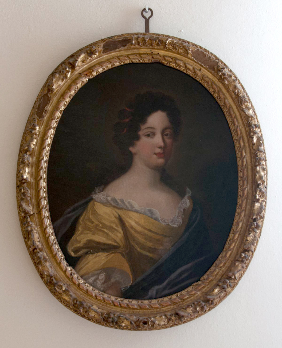 Ritratto di dama di corte (dipinto) - ambito fiorentino (sec. XVIII)