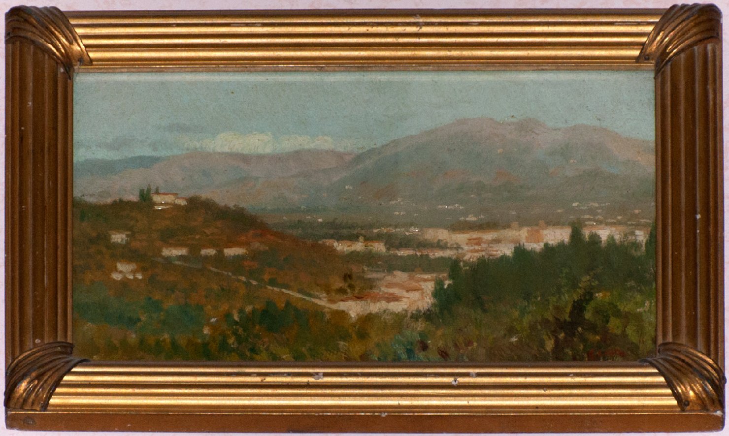 Paesaggio (dipinto) di Costa Giovanni (sec. XIX)