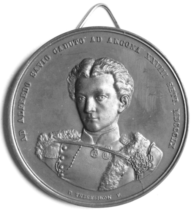medaglia di Thermignon Pietro (terzo quarto sec. XIX)