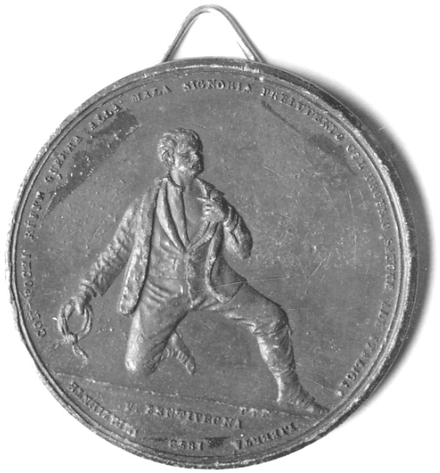 medaglia di Thermignon Pietro (metà sec. XIX)