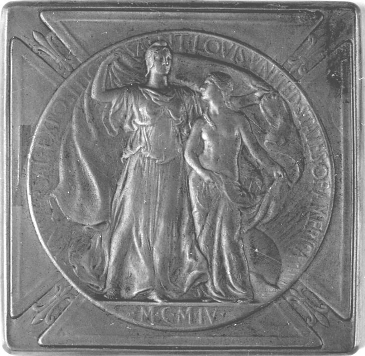 medaglia di Weinman Adolph Alexander (inizio sec. XX)