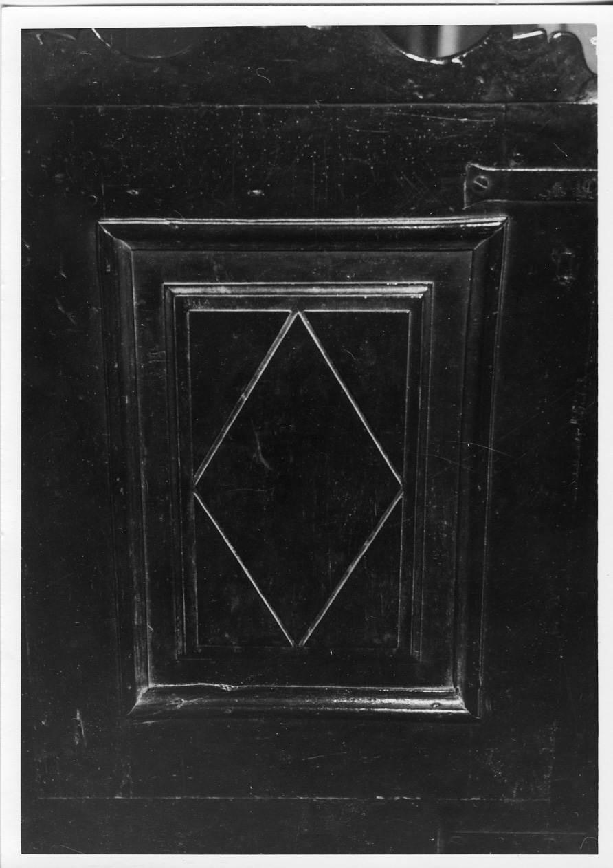 sportello di confessionale, opera isolata - ambito piemontese (fine sec. XVII)