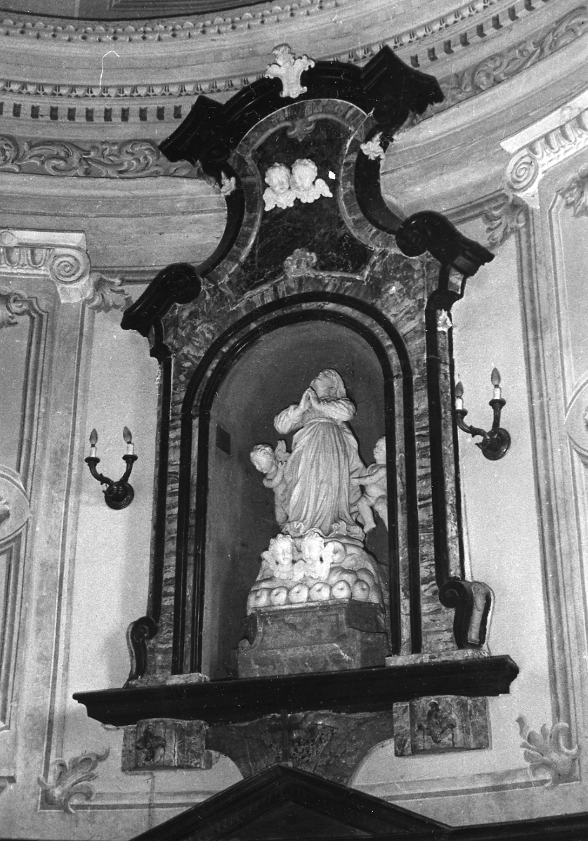 Madonna orante e angeli (statua) di Giudice Carlo (terzo quarto sec. XVIII)