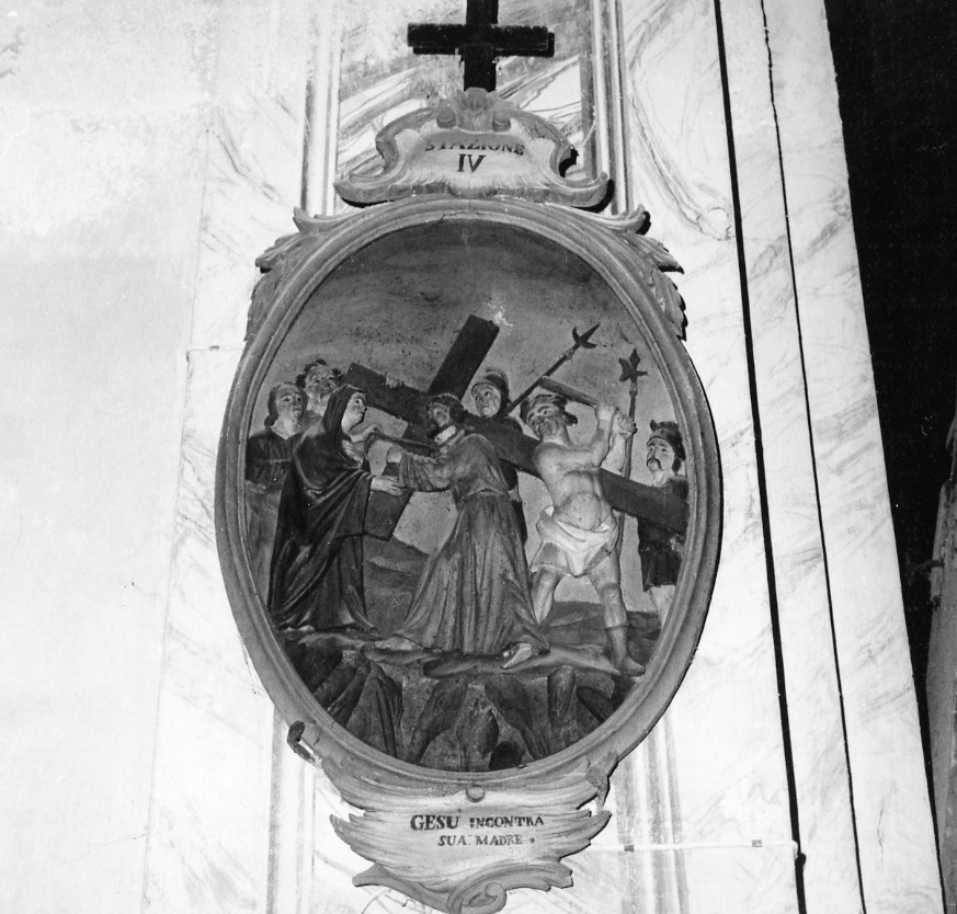 stazioni della via crucis (Via Crucis, insieme) di Serpentiere Pietro Antonio (attribuito) (sec. XVIII)